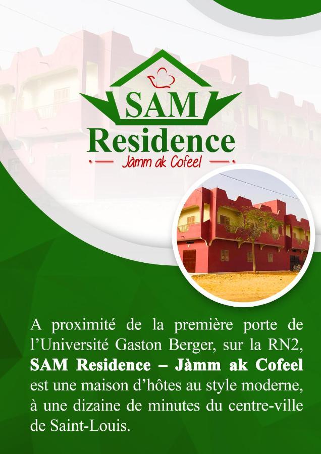 Sam Residence Jamm Ak Cofeel Saint-Louis Bagian luar foto